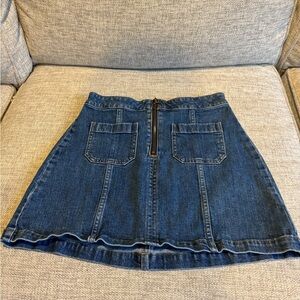 Madewell Denim Blue Skirt Size 27